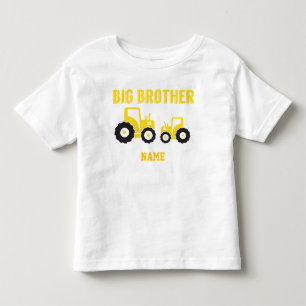 Camiseta Infantil Aprendendo Candy Big Brother Trator