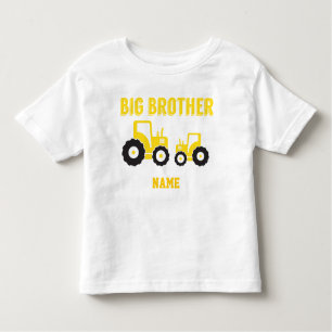 Camiseta Infantil Aprendendo o trator do big brother dos doces