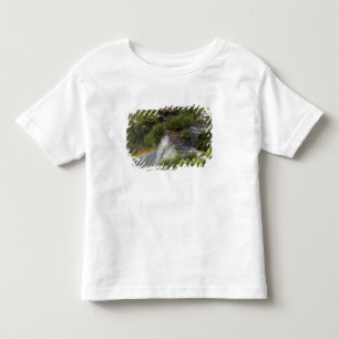 Camiseta Infantil Argentina, Cataratas do Iguaçu. Arco-íris em Iguac