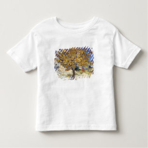 Camiseta Infantil Árvore de Mulberry de Vincent van Gogh , 1889