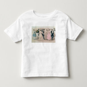 Camiseta Infantil As Modas Polka, do Livro de Senhora de Godey