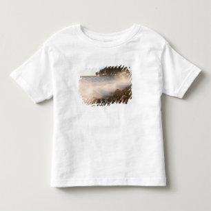 Camiseta Infantil As ondas varrem as pedras em Monument