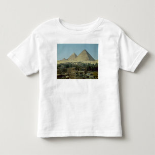 Camiseta Infantil As pirâmides de Giza, c.2589-30 BC, reino velho