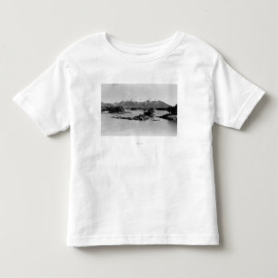 Camiseta Infantil As pirâmides em Sitka, fotografia de Alaska