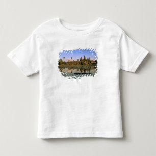 Camiseta Infantil Ásia, Camboja, Siem Reap. Angkor Wat. 2