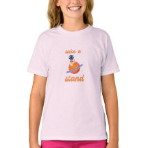 Camiseta Infantil Astronauta Take a Stand | Explor