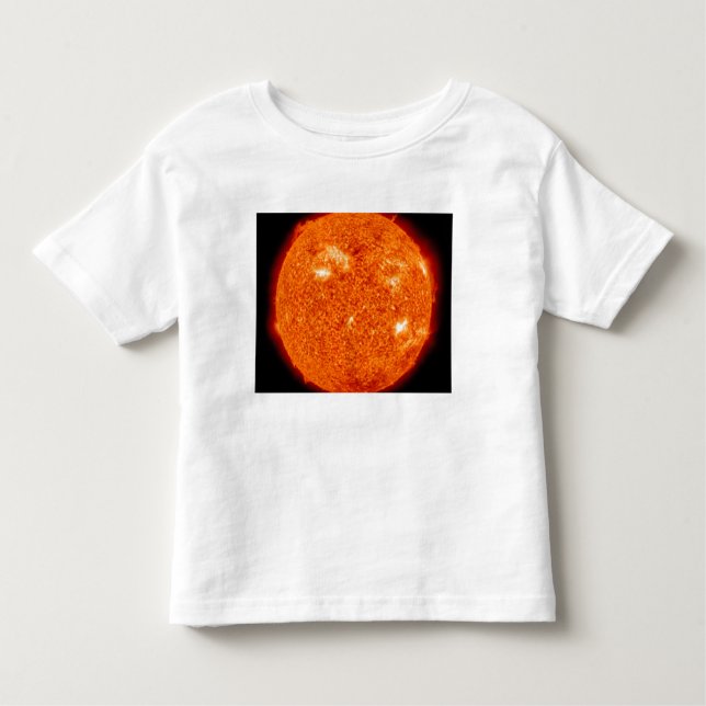 Camiseta Infantil Atividade solar no Sol 3 (Frente)