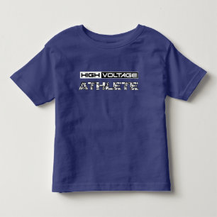 Camiseta Infantil Atleta da alta tensão