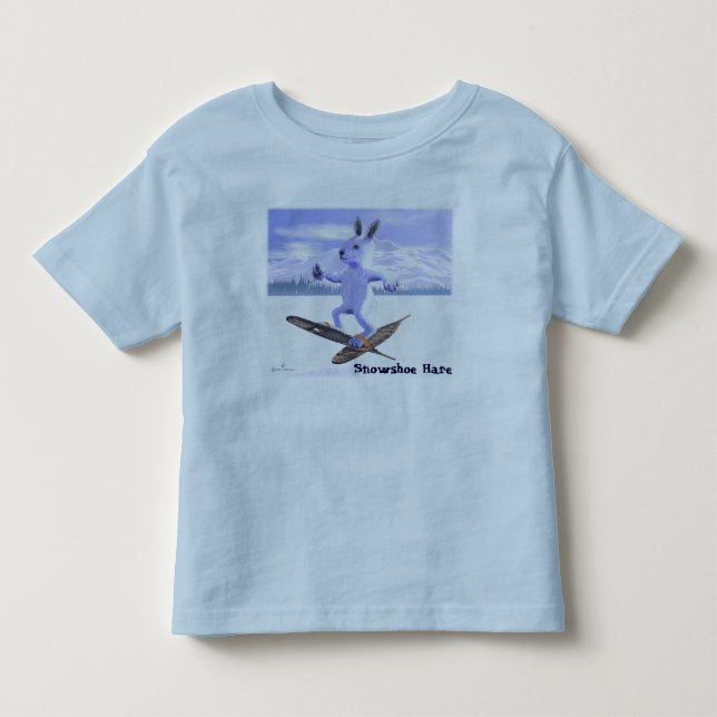 Camiseta Infantil Aurora de Snowshoe (Frente)