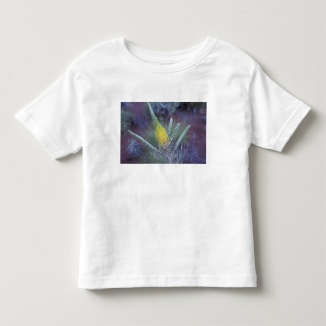 Camiseta Infantil Austrália, NT, perto de Ayers Rock. Flora de prima (Frente)