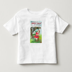 Camiseta Infantil Aventuras de Lilly bonito por poços e por Kaber