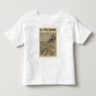 Camiseta Infantil Aviadores militares na parte dianteira oriental