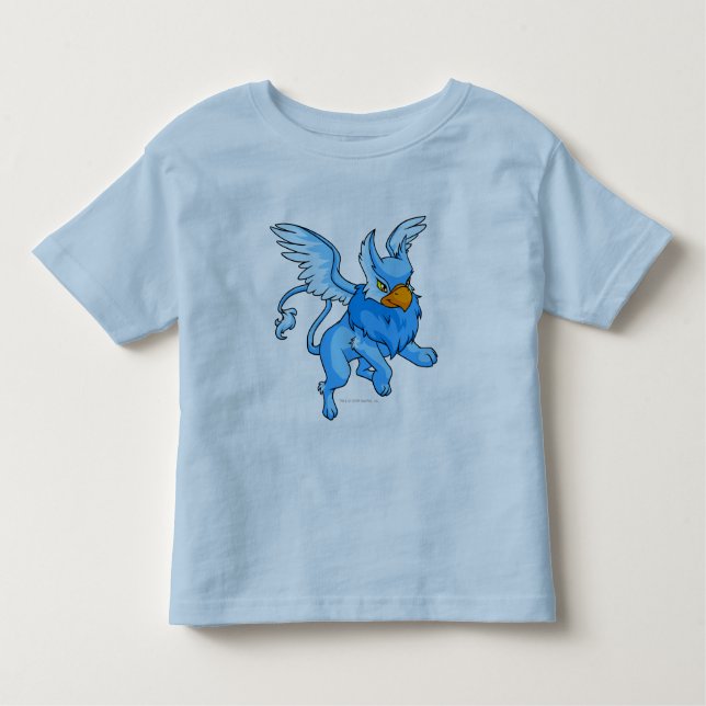 Camiseta Infantil Azul do Eyrie (Frente)