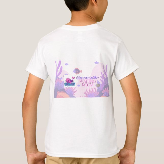 Camiseta Infantil B3lly of th3 Whal3 (Verso)