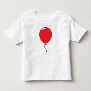 Camiseta Infantil Balão vermelho