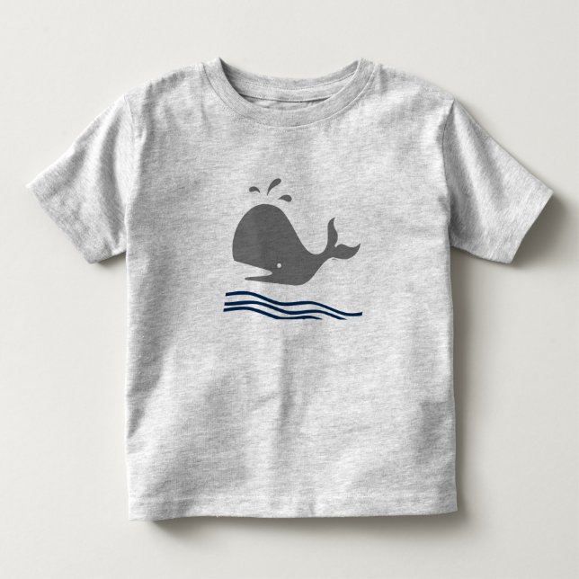 Camiseta Infantil Baleia (Frente)