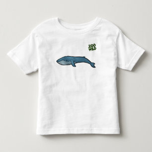 Camiseta Infantil Baleia azul