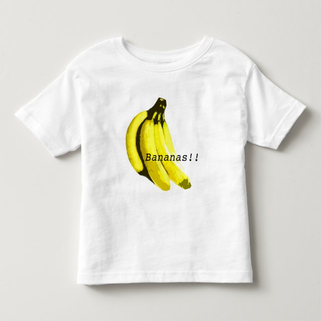 Camiseta Infantil bananas, bananas!! (Frente)