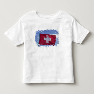 Camiseta Infantil Bandeira Suíça RF)