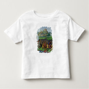 Camiseta Infantil Batalha entre o Maccabees e o Bacchides