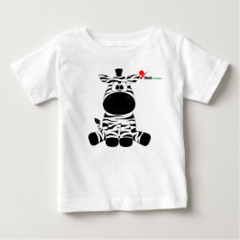 Camiseta Infantil Bebê Zebra Listrada
