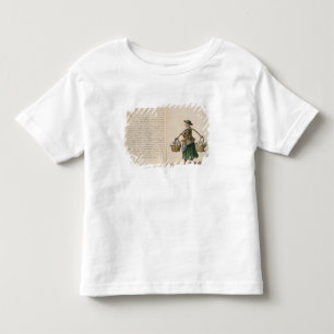 Camiseta Infantil Bebida-vendedor, Venetian (manuscrito)