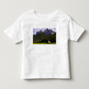 Camiseta Infantil Bela igreja isolada e solitária chamada Rainui 2