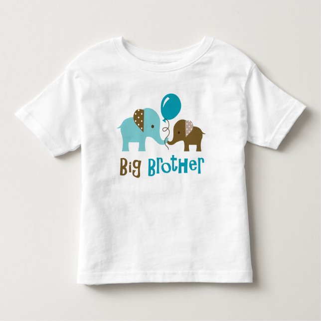 Camiseta Infantil Big Brother - Elefante Mod (Frente)