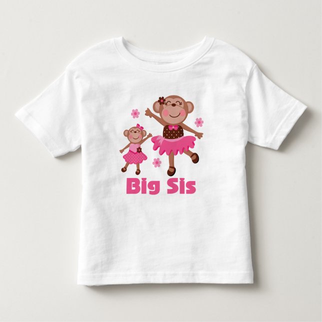 Camiseta Infantil Big Sis (Frente)