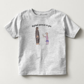 Camiseta Infantil Bigfoot Acredita em Você