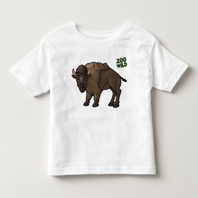 Camiseta Infantil Bisonte americano (Frente)