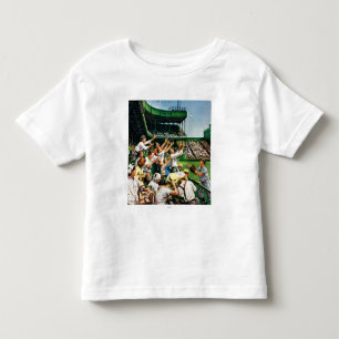 Camiseta Infantil Bola de travamento do home run
