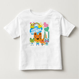 Camiseta Infantil Bons Amigos Animais