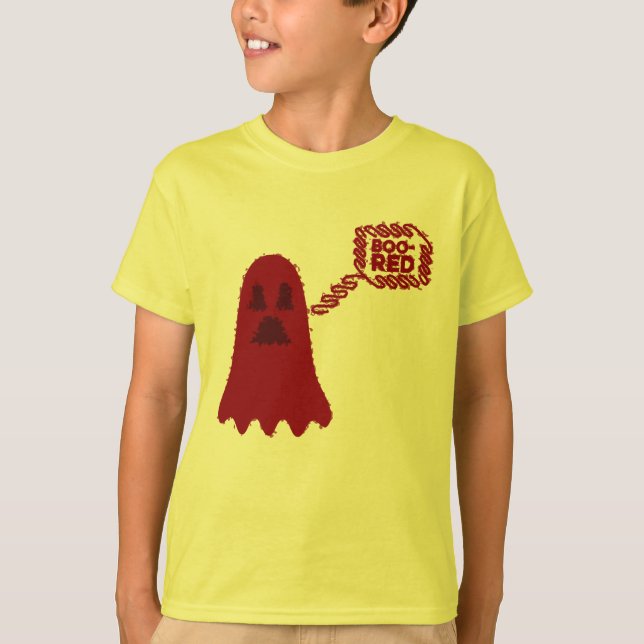 Camiseta Infantil Boo-Red (Frente)