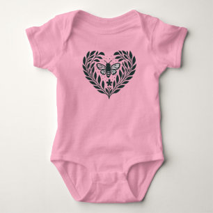 Camiseta Infantil Borboleta e Galhos