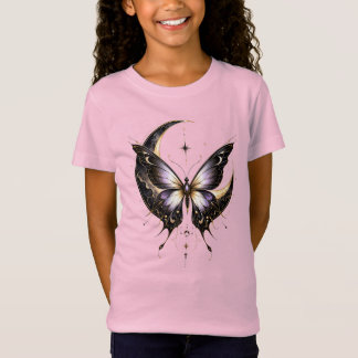 Camiseta Infantil Borboleta Lua