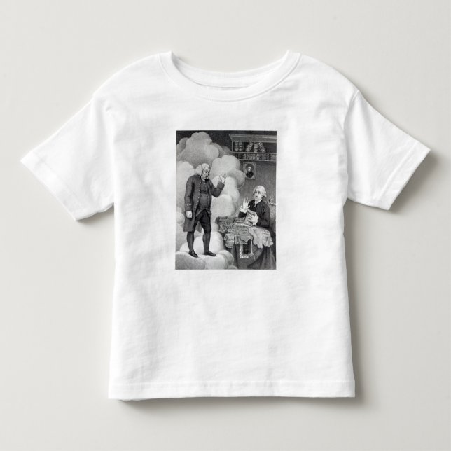 Camiseta Infantil Boswell e o fantasma de Samuel Johnson (Frente)
