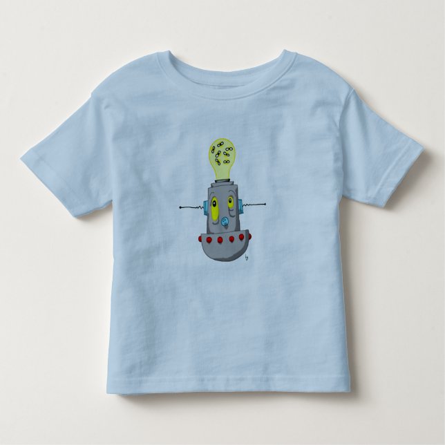 Camiseta Infantil Bot do bulbo (Frente)