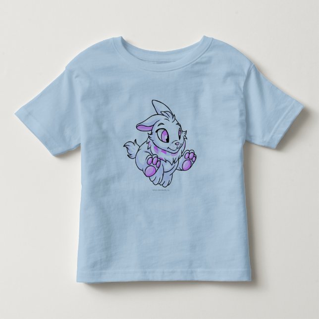 Camiseta Infantil Branco de Cybunny (Frente)