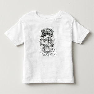 Camiseta Infantil Brasão da rainha Elizabeth mim