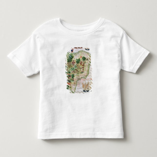 Camiseta Infantil Brasil 'dos atlas de Miller (Frente)