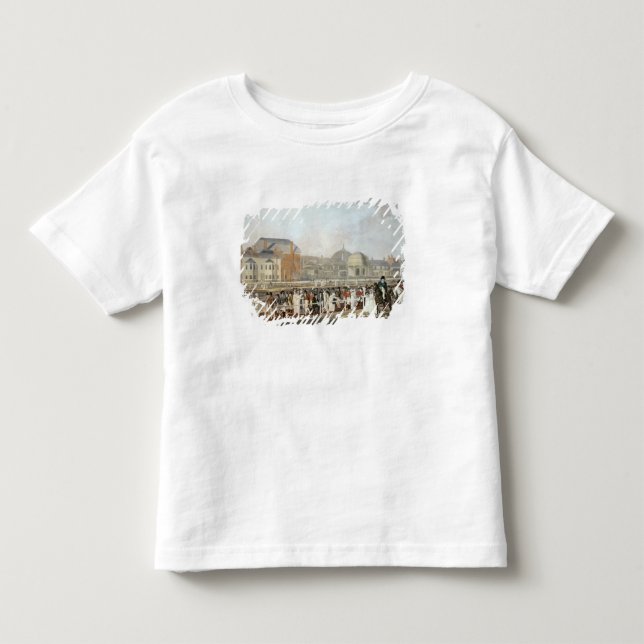 Camiseta Infantil Brigghton: O pavilhão e o Steyne velhos (Frente)