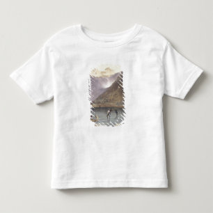 Camiseta Infantil Brothers Water, detalhe dos skatistas de gelo, de 