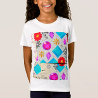 Camiseta Infantil Bubble Joy – Arte Colorida e Ale
