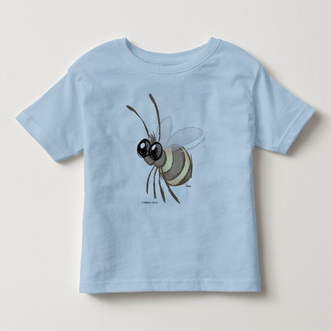 Camiseta Infantil bumble a abelha (Frente)