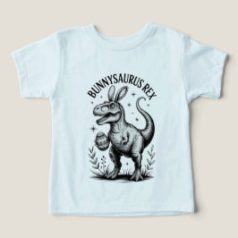 Camiseta Infantil Bunnysaurus Easter Dino Bunny B