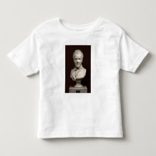 Camiseta Infantil Busto Etienne Maurício Falconet do retrato, 1773