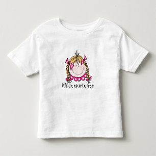 Camiseta Infantil Cabelo louro de garçonete