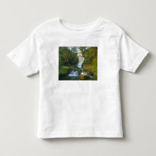 Camiseta Infantil Cachoeira, Ilha de Skye, Escócia