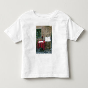Camiseta Infantil Café na calçada, Chania, Creta, Grécia